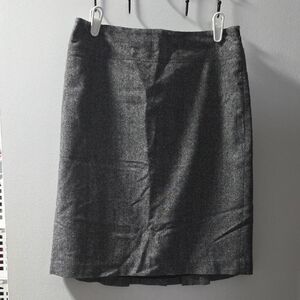 LOFT Dark Gray Pencil Skirt